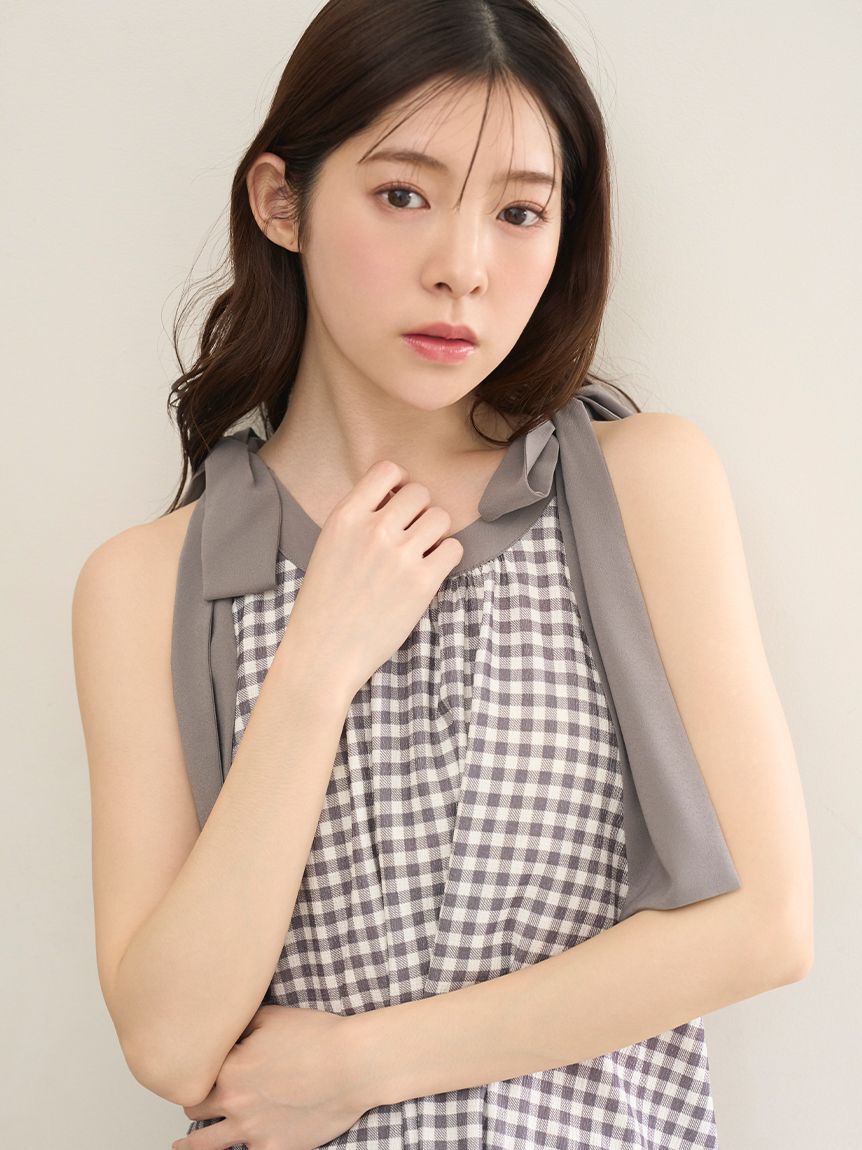 SNIDEL HOME「リボンセットアップ」|ルームウェア|