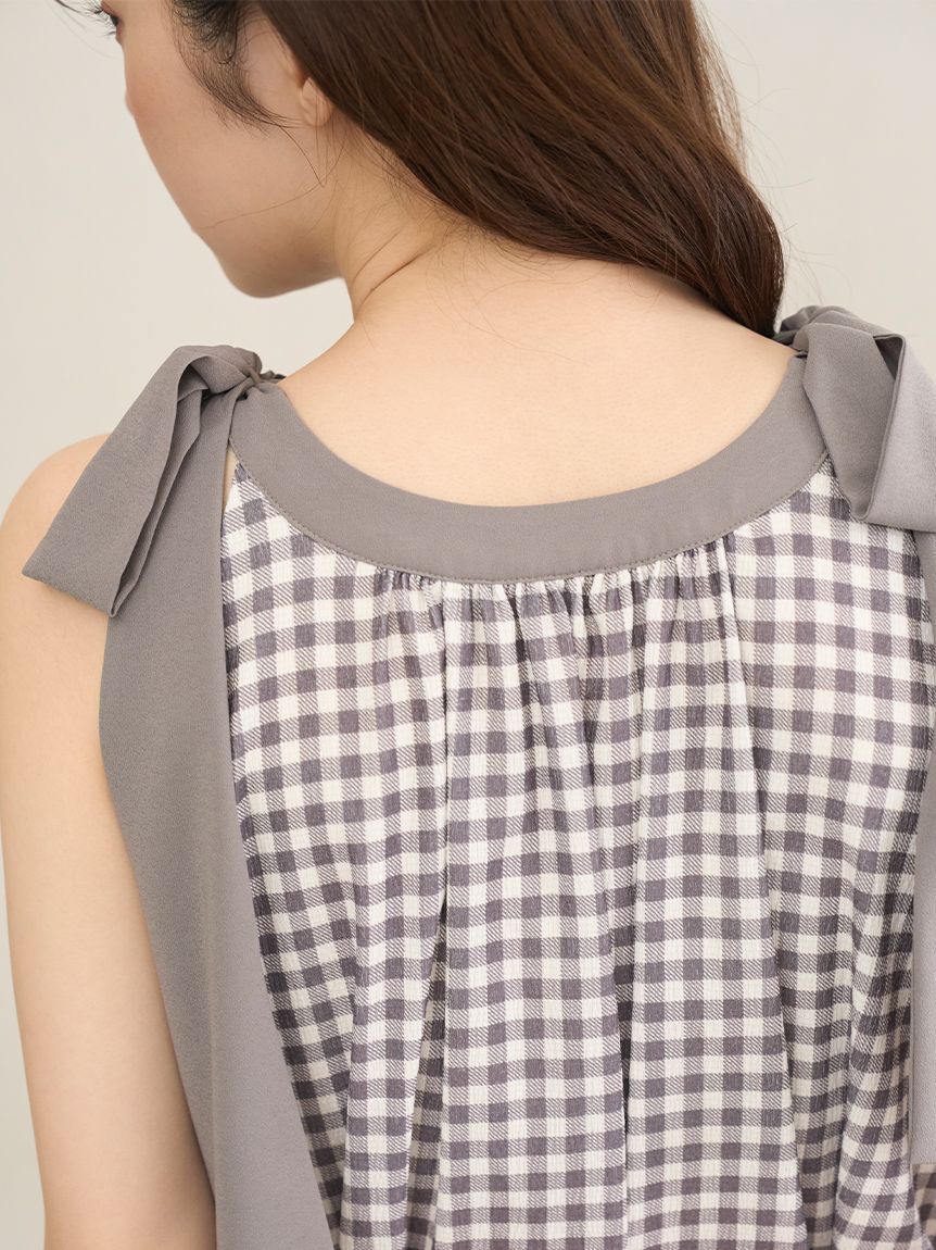 SNIDEL HOME「リボンセットアップ」|ルームウェア|