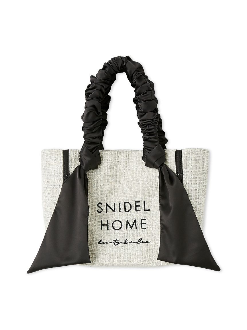 SNIDEL HOME「ツイードリボンバッグ」|ハンドバッグ|IVR