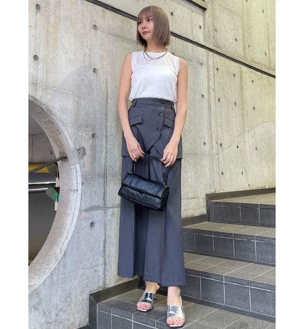 MURUA「スクエアクラッチバッグ」|ハンドバッグ|