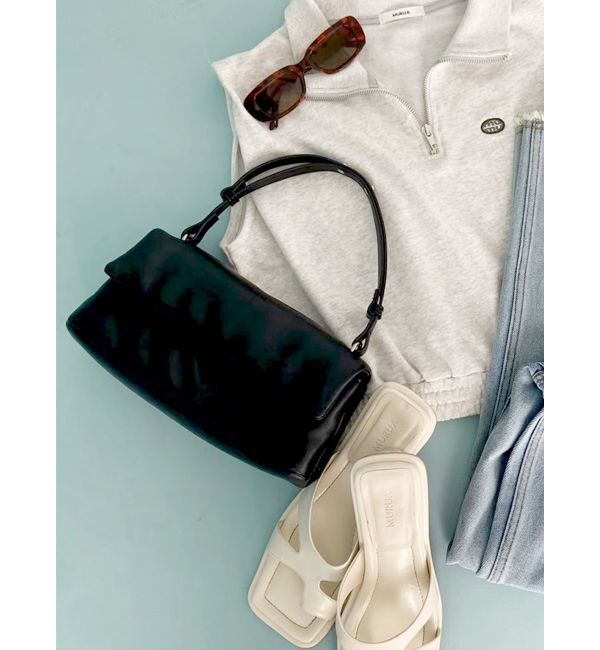 MURUA「スクエアクラッチバッグ」|ハンドバッグ|