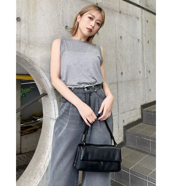 MURUA「スクエアクラッチバッグ」|ハンドバッグ|