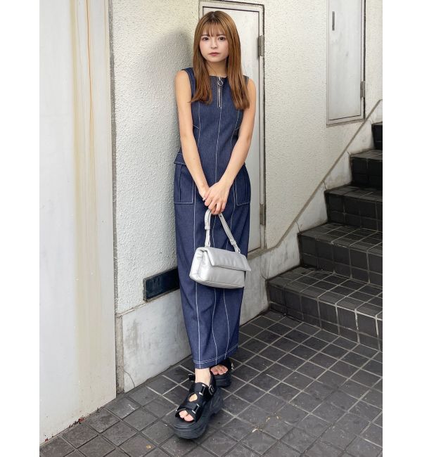 MURUA「スクエアクラッチバッグ」|ハンドバッグ|