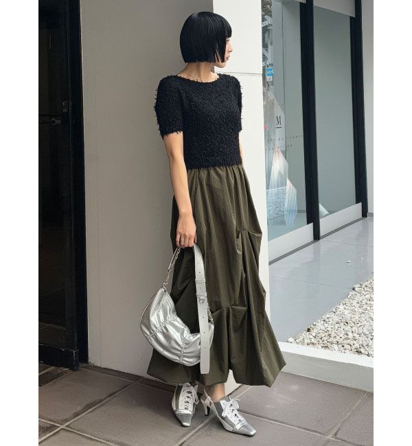 MURUA「ロゴモチーフギャザーショルダーバッグ」|ショルダー・メッセンジャー|