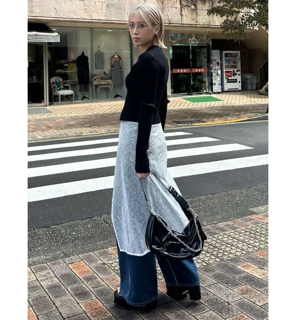 MURUA「ロゴモチーフギャザーショルダーバッグ」|ショルダー・メッセンジャー|