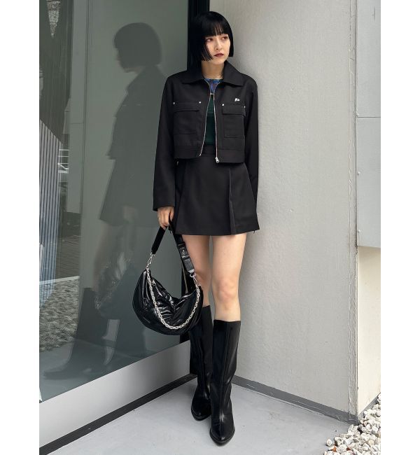 MURUA「ロゴモチーフギャザーショルダーバッグ」|ショルダー・メッセンジャー|