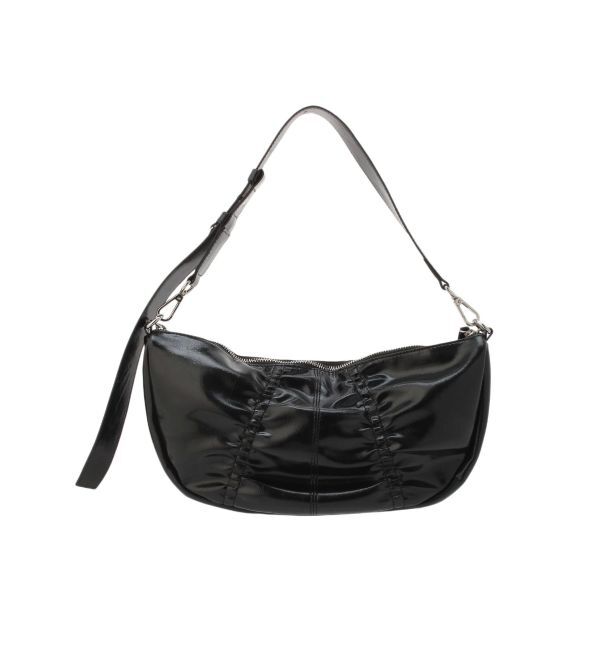 MURUA「ロゴモチーフギャザーショルダーバッグ」|ショルダー・メッセンジャー|