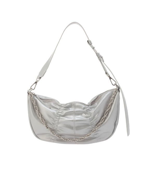 MURUA「ロゴモチーフギャザーショルダーバッグ」|ショルダー・メッセンジャー|