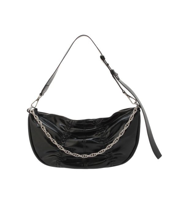 MURUA「ロゴモチーフギャザーショルダーバッグ」|ショルダー・メッセンジャー|