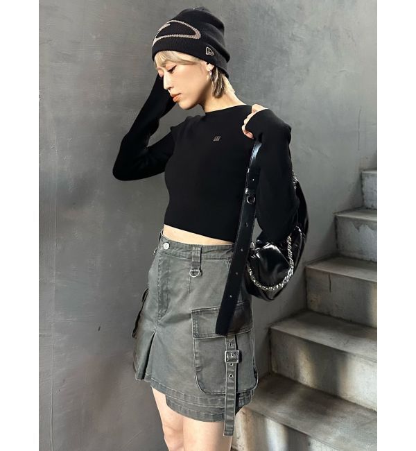 MURUA「ロゴモチーフギャザーショルダーバッグ」|ショルダー・メッセンジャー|