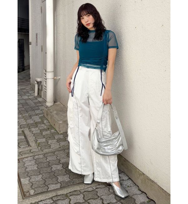 MURUA「ロゴモチーフギャザーショルダーバッグ」|ショルダー・メッセンジャー|