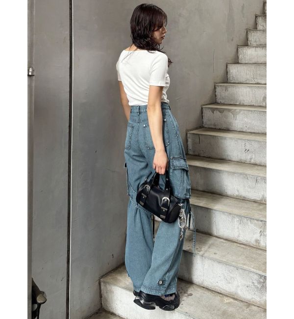 MURUA「スタッズドラムバッグ」|その他|