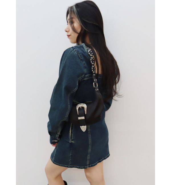 EVRIS「バックルデザインナイロンショルダーBAG」|ショルダー・メッセンジャー|