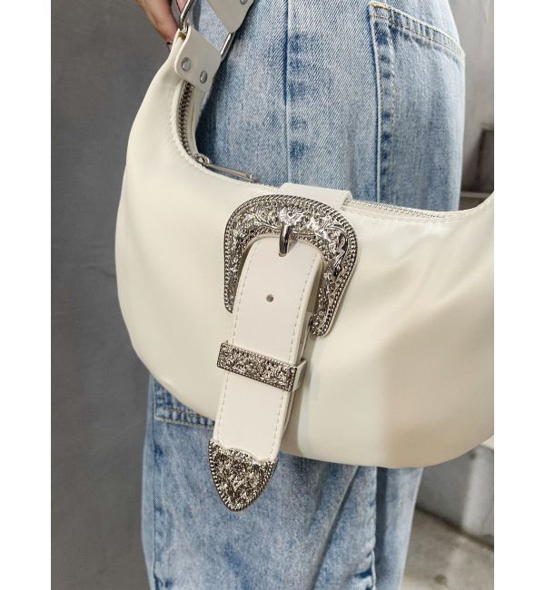 EVRIS「バックルデザインナイロンショルダーBAG」|ショルダー・メッセンジャー|