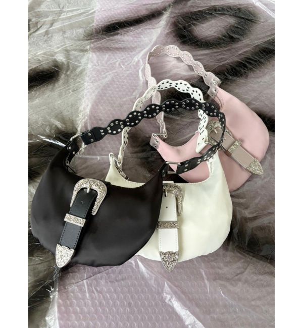 EVRIS「バックルデザインナイロンショルダーBAG」|ショルダー・メッセンジャー|