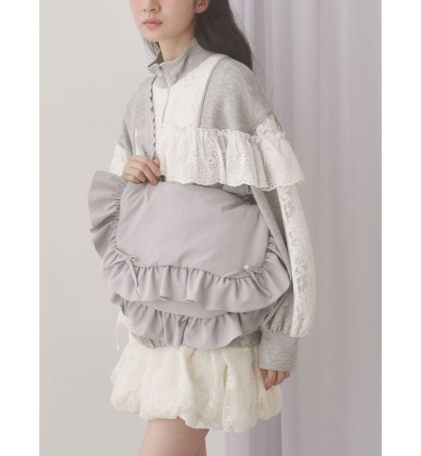 merry jenny「pillowショルダーバッグ」|ショルダー・メッセンジャー|アイスブルー