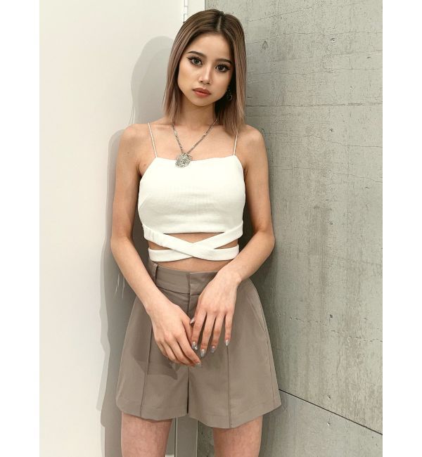 GYDA「ハイウエストセンタープレスショートパンツ【SETUP着用可】」|その他|