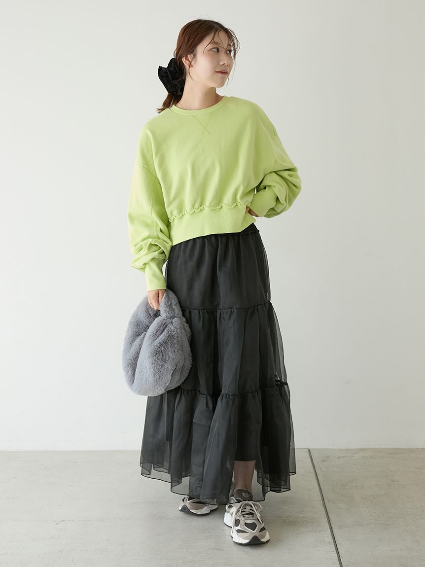 emmi atelier「スウェットプルオーバー」|スウェット・ジャージ|