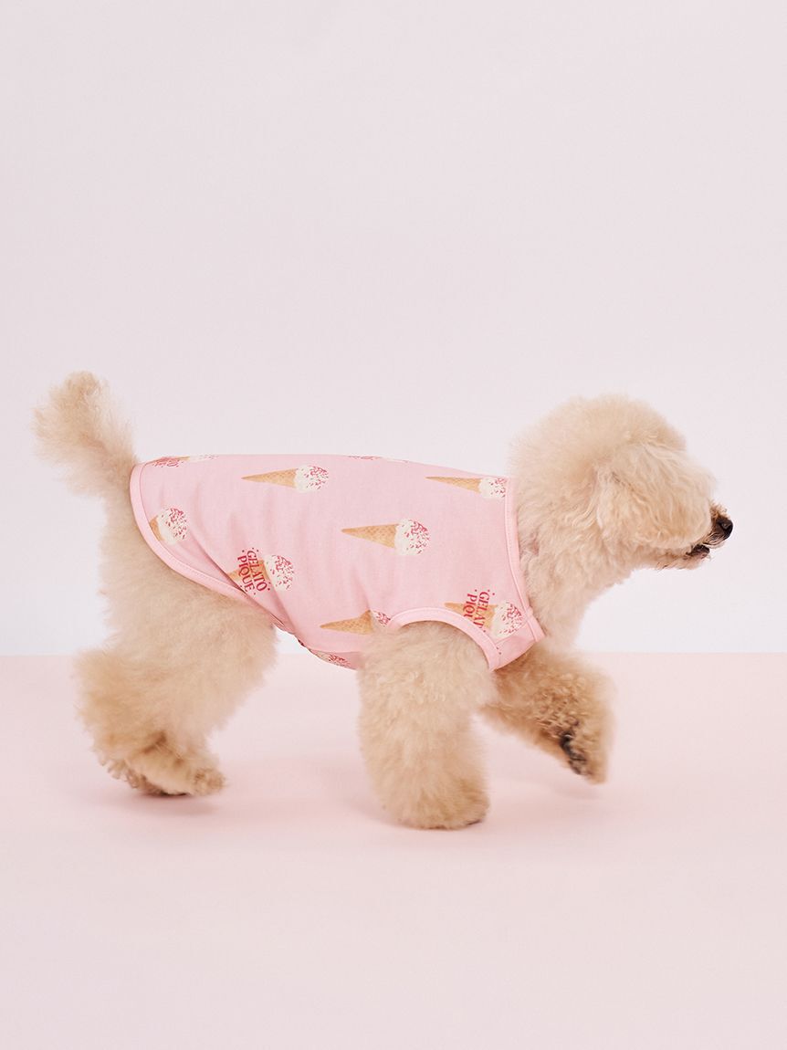  GELATO PIQUE CAT&DOG「【CAT&DOG】アイス柄カットソープルオーバー」|その他|