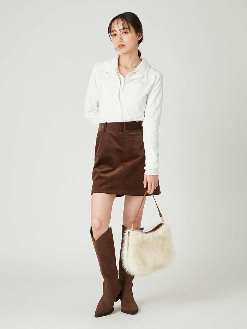 FRAY I.D「エッジトリムファーバッグ」|ショルダー・メッセンジャー|