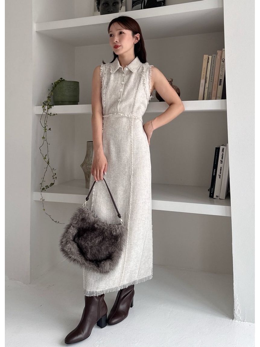 FRAY I.D「エッジトリムファーバッグ」|ショルダー・メッセンジャー|