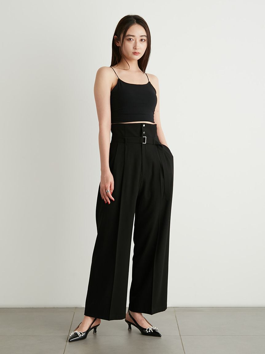 LILY BROWN Lingerie「ブラレット/バッククロス」|キャミソール|