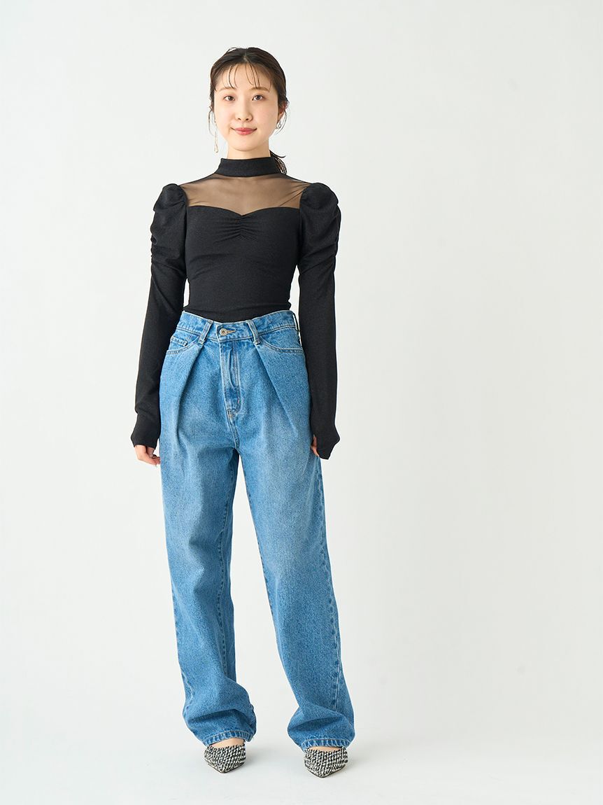 LILY BROWN Lingerie「ボディスーツ/ロングスリーブ」|Tシャツ・カットソー|