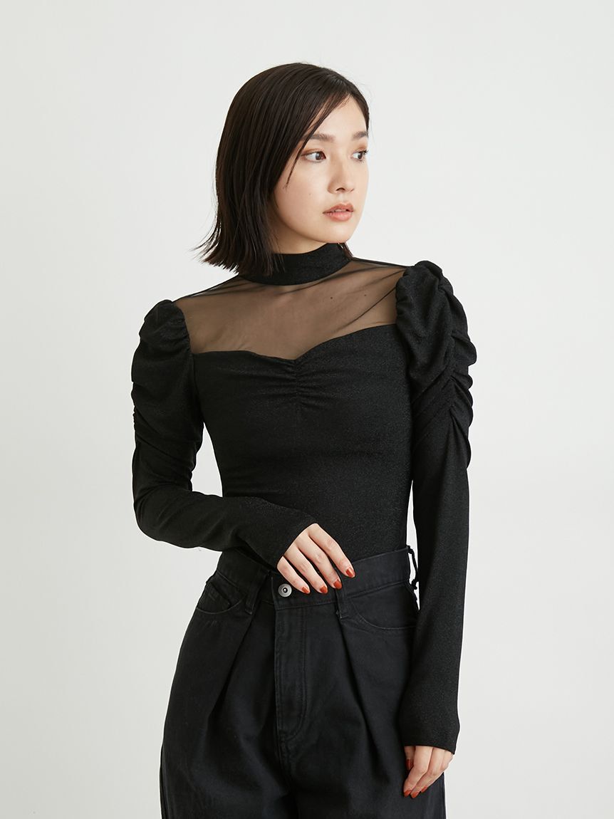 LILY BROWN Lingerie「ボディスーツ/ロングスリーブ」|Tシャツ・カットソー|