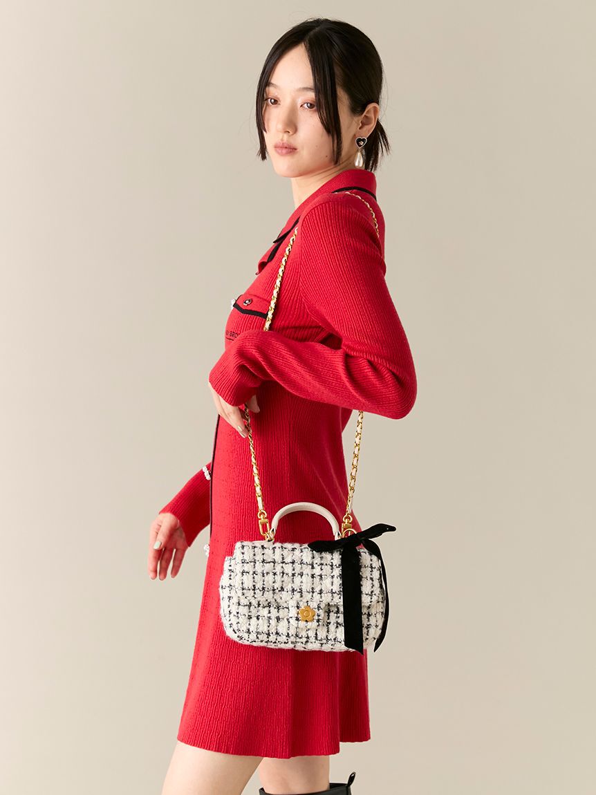 LILY BROWN「【LILY BROWN&times;MARY QUANT】デイジーチェーンショルダーバッグ」|ショルダー・メッセンジャー|