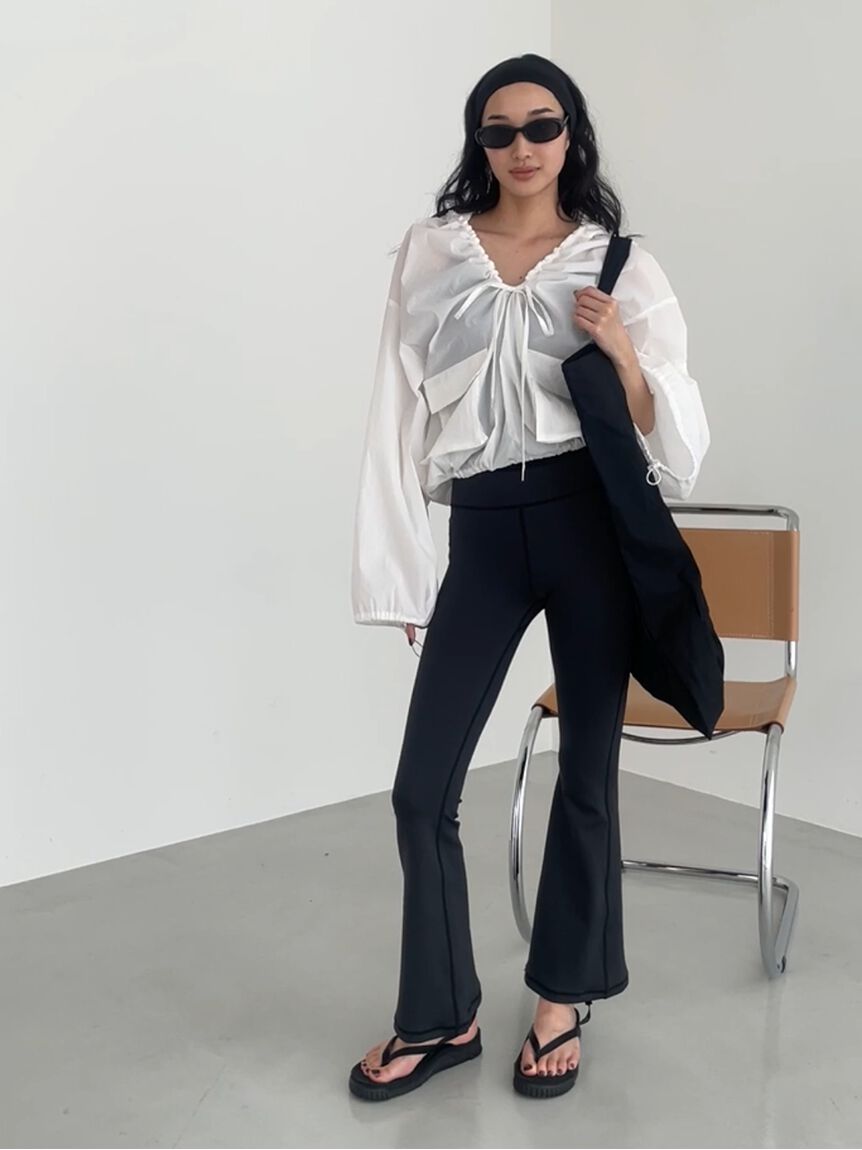 styling/「【S/S(エスバイエス)】＜ウォッシャブル・撥水＞ギャザーバッグ」|ショルダー・メッセンジャー|