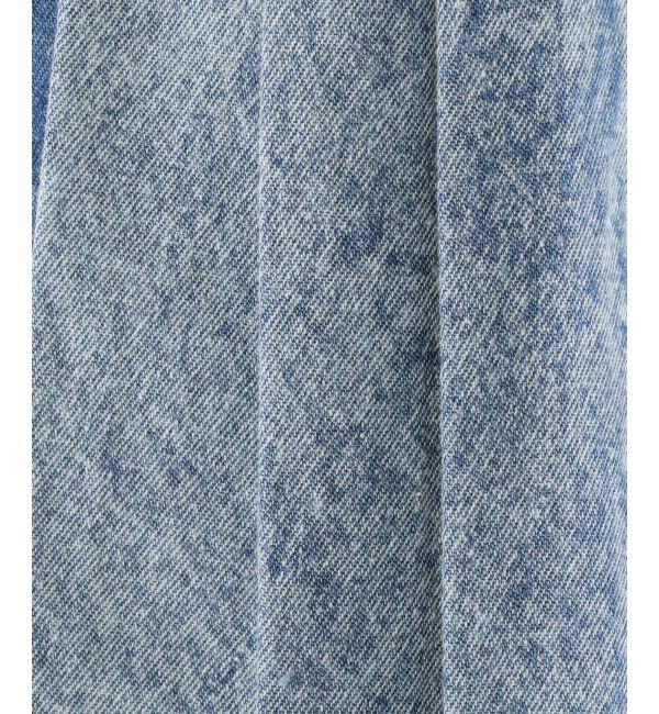 ikka kids「ＷＡＳＨデニムＷラップキュロット」|スカート|