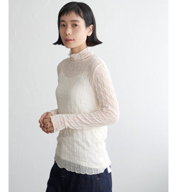 Lbc with Life「シアーウェーブクシュロンＴ」|その他|オフホワイト