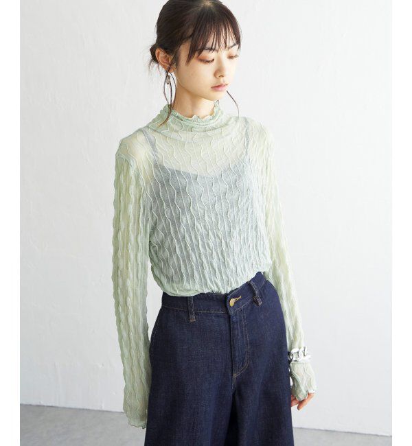 Lbc with Life「シアーウェーブクシュロンＴ」|その他|カーキ