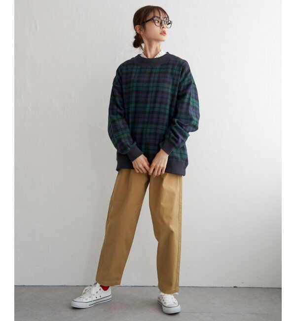 Lbc with Life「チェック切り替えリブプルオーバー」|その他|