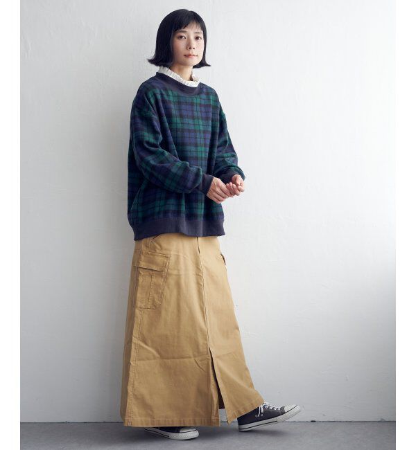 Lbc with Life「チェック切り替えリブプルオーバー」|その他|