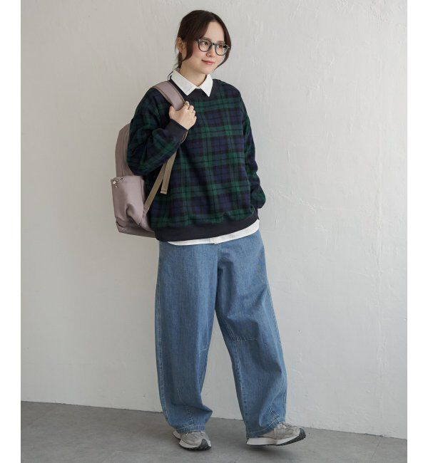 Lbc with Life「チェック切り替えリブプルオーバー」|その他|