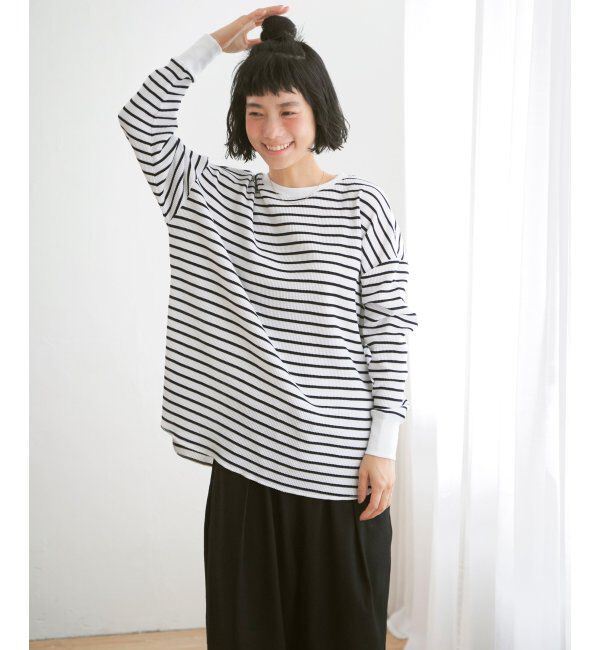 Lbc with Life「ワッフルゆるプルオーバー」|その他|