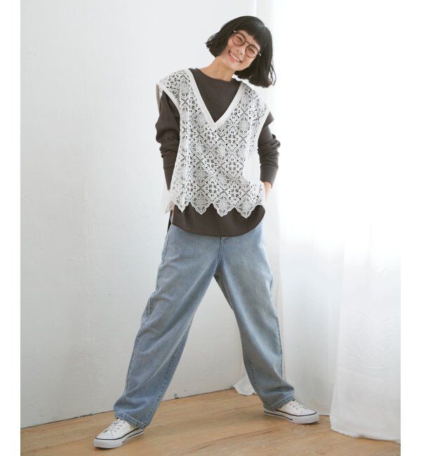 Lbc with Life「ワッフルゆるプルオーバー」|その他|