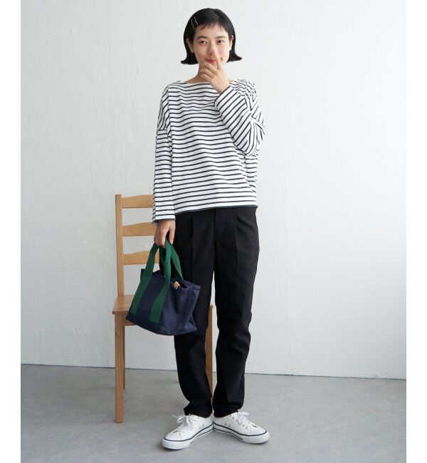 Lbc with Life「キャンバス仕切りミニトートバッグ」|その他|