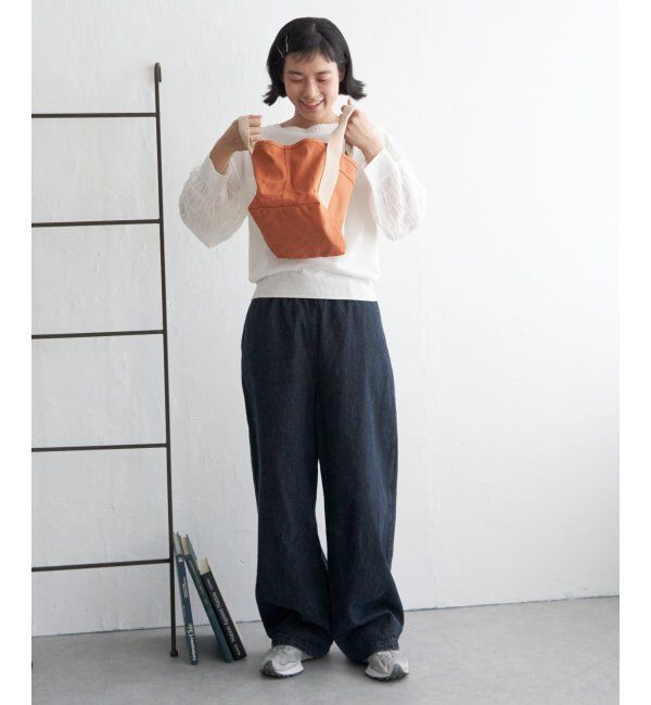 Lbc with Life「キャンバス仕切りミニトートバッグ」|その他|