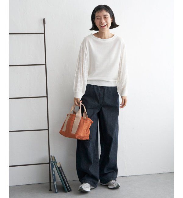 Lbc with Life「キャンバス仕切りミニトートバッグ」|その他|