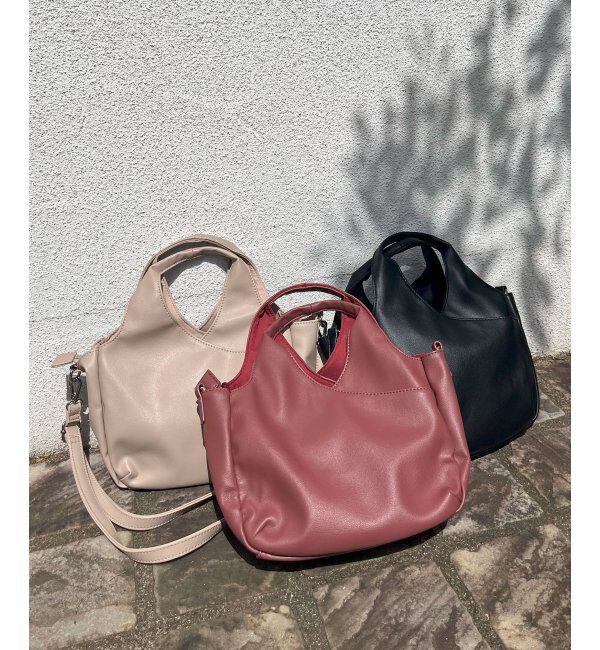 Lbc with Life「フェイクレザークリテバッグ」|その他|