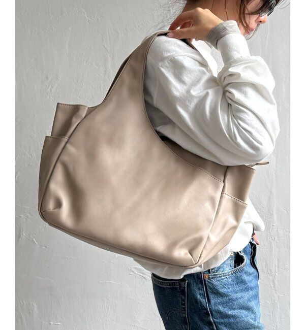 Lbc with Life「フェイクレザークリテバッグ」|その他|