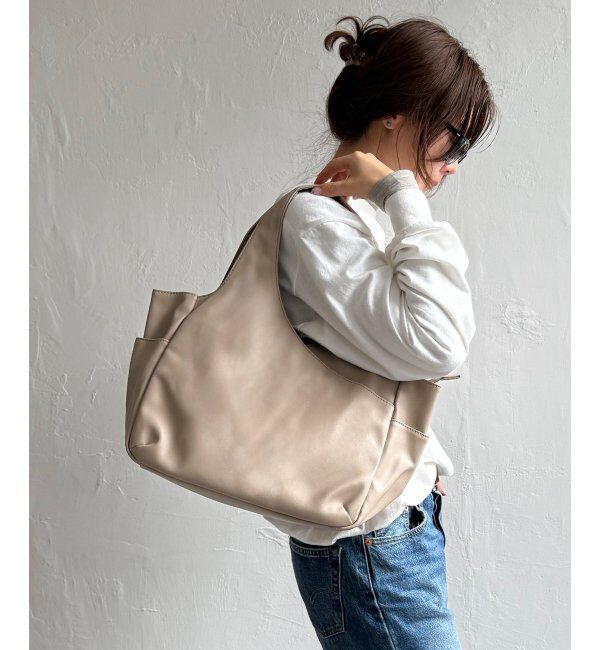 Lbc with Life「フェイクレザークリテバッグ」|その他|