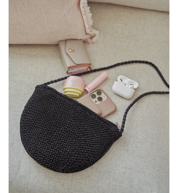 Lbc with Life「ラメこま編みミニショルダーバッグ」|その他|