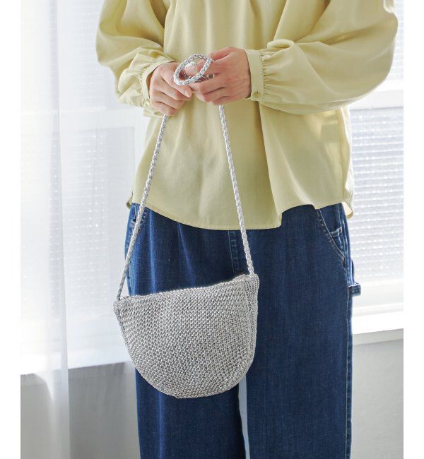 Lbc with Life「ラメこま編みミニショルダーバッグ」|その他|