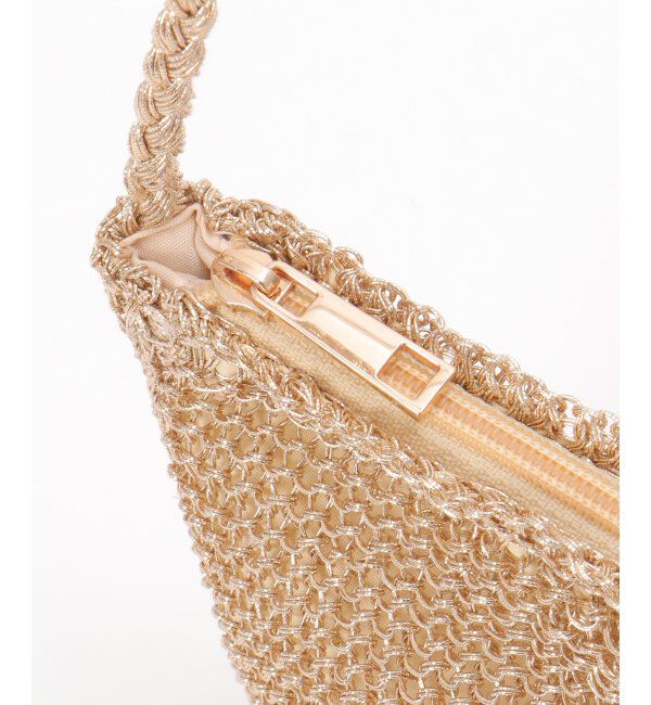 Lbc with Life「ラメこま編みミニショルダーバッグ」|その他|