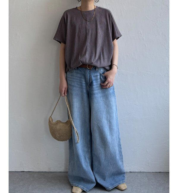 Lbc with Life「楊柳ドルマン裾タックプルオーバー」|その他|