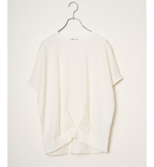 Lbc with Life「楊柳ドルマン裾タックプルオーバー」|その他|