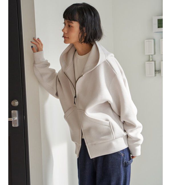 Lbc with Life「ポンチダブルジップビッグパーカー」|カーディガン|